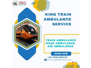 To get the best care in Gorakhpur, use King Train Ambulance