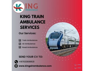 King Train Ambulance in Siliguri is now available to shift patients safely