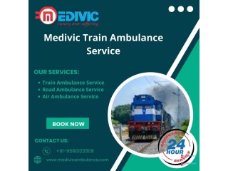Use Medivic Train Ambulance Services in Jabalpur for a Better Relocation Facility
