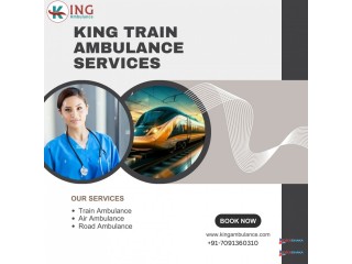 Book an Affordable King Train Ambulance in Patna for Critical Transportation