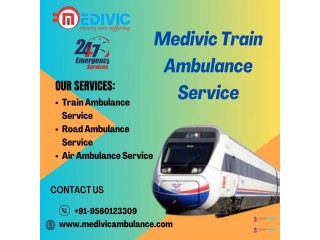 Use Medivic Train Ambulance Services in Siliguri for a Better Relocation Facility