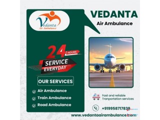 Hire Vedanta Air Ambulance Service in Bhubaneswar with Reliable Medical Devices