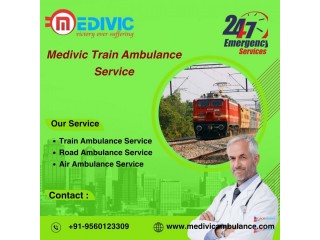 Medivic offers an Affordable and Fully Equipped Train Ambulance in Pune