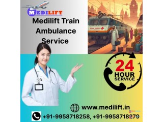 Use Medilift Train Ambulance Service for Emergency Care during Transfer in Patna