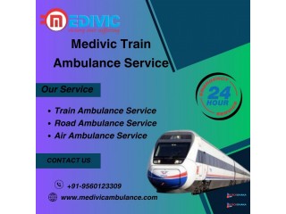 Book a Medivic Train Ambulance in Bhopal to get a Critical Medical Transfer