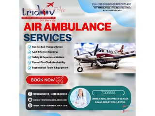 The Best Approach in An Emergency Is Tridev Air Ambulance Services in Delhi