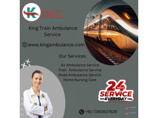 Book an Affordable King Train Ambulance in Jamshedpur for Critical Transportation
