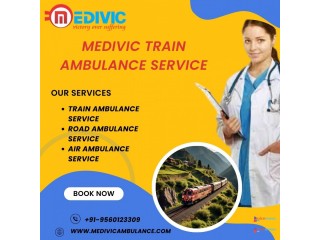 Access ideal medical facilities with Medivic Train Ambulance Service in Jabalpur