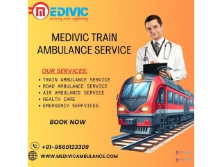 For Risk-free Medical Transportation in Silchar Choose Medivic Train Ambulance Services
