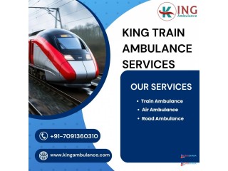 King Train Ambulance in Delhi provides the latest Transportation Facilities