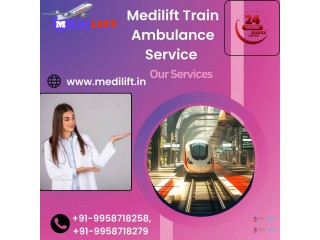 Patients get Full Care from Medilift Train Ambulance in Kolkata during the Journey