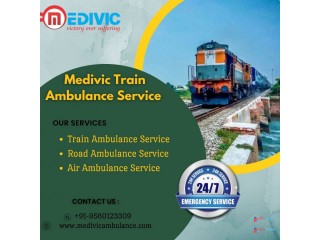 Safe and Efficient Transportation provides by Medivic Train Ambulance in Jabalpur