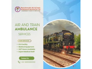 Choose Excellent Medical Air and Train Ambulance Services in Ahmedabad by Panchmukhi