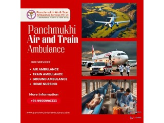 Book Clean Safe Medical Air and Train Ambulance Services in Vellore by Panchmukhi