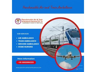 Avail Panchmukhi Air and Train Ambulance Services with Life-Saving Equipment in Srinagar