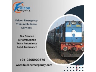 FALC Emergency Train Ambulance Service in Dibrugarh is here to help with any Medical Transfer