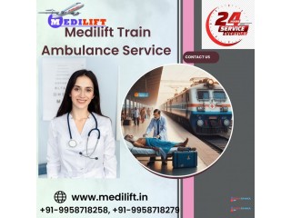 Get Better care and Low-Cost Medilift Train Ambulance Services in Jamshedpur