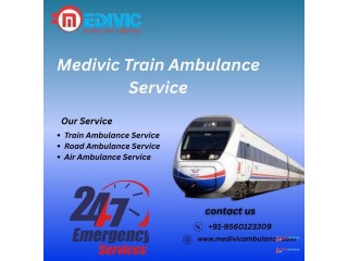 Booking of Medivic Aviation Train Ambulance Service in Mumbai is Very Easy
