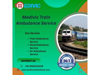 Book Medivic Aviation Train Ambulance in Kolkata if you need an Urgent Transfer