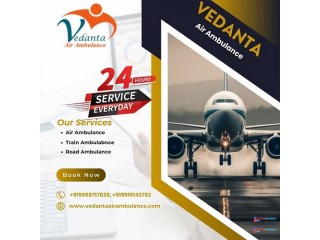 Utilize Top-class Vedanta Air Ambulance Service in Amritsar Latest Medical Equipment