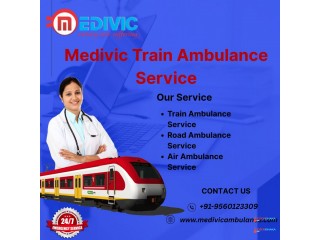 Book Medivic Aviation Train Ambulance Services in Patna and receive quality services