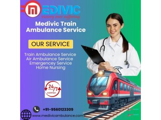 Medivic Train Ambulance in Gorakhpur Provides Convenience in Emergency Transfer