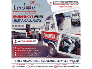 Our Health Care System in Tridev Air Ambulance Services in Delhi is Supportive