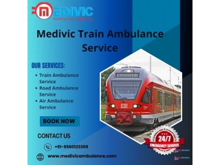 Avail Medivic Train Ambulance Service in Siliguri to Enjoy a Hassle-Free Trip