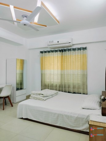 furnished-2-bhk-serviced-apartment-rent-in-bashundhara-ra-big-0