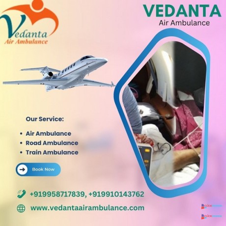 hire-reasonable-price-vedanta-air-ambulance-service-in-ranchi-with-icu-setup-big-0