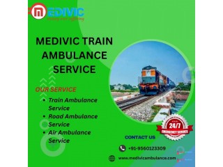 Avail transfer medical treatment to Guwahati through Medivic Aviation Train Ambulance