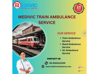 Get Urgent Medical Transfer to Ranchi through Medivic Aviation Train Ambulance