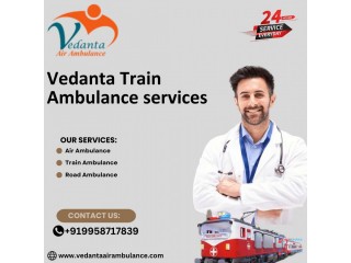 Vedanta Train Ambulance in Ranchi provides Transfer at Affordable Costs