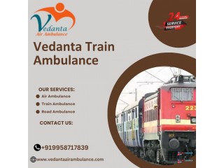 Vedanta provides a Fully Comfortable Air-conditioned Train Ambulance in Kolkata