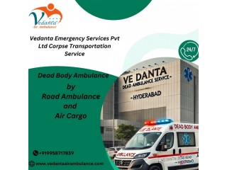 Vedanta Dead Body Ambulance Comes with a Refrigerated Box in Kolkata