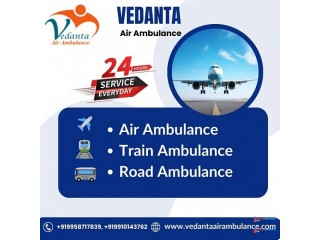 Utilize Vedanta Air Ambulance Service in Jamshedpur with Latest Medical Equipment