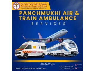 Use Medical Care Panchmukhi Air and Train Ambulance Services in Mumbai