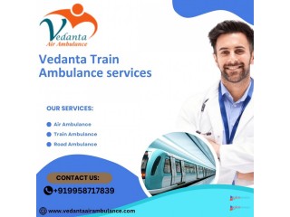 Vedanta Train Ambulance fitted with Latest Medical Equipments in Ranchi