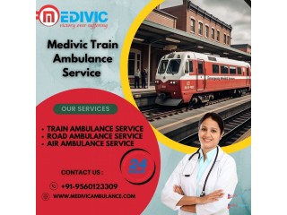 Medivic Aviation Provides Affordable Train Ambulance in Guwahati for Patient Transfer