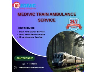 Choose Medivic Aviation Train Ambulance in Delhi for Unmatched Medical Travel Support