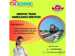 Medivic Aviation Train Ambulance in Ranchi provide Transfer Missions within your Budget