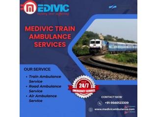Medivic Aviation provides train transfer service by ambulance at affordable cost in Kolkata