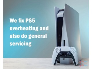 Servicing and over heating issues for ps5 fix