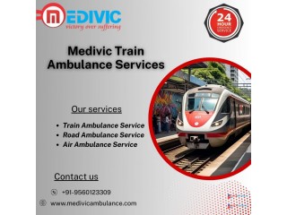 Medivic Aviation Train Ambulance in Delhi offers transfer missions within your budget