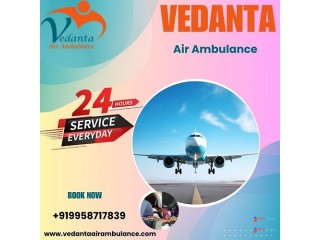 Book Reliable Vedanta Air Ambulance Service in Varanasi with Advanced Medical Equipment