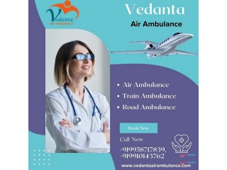 Hire Vedanta Air Ambulance Service in Raipur with Medical Equipment at an Affordable Price