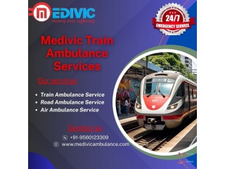 Medivic Aviation Train Ambulance Offers High Speed Transfer in Delhi