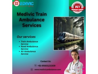 Medivic Aviation Train Ambulance in Patna Delivers High-Quality Patient Shifting