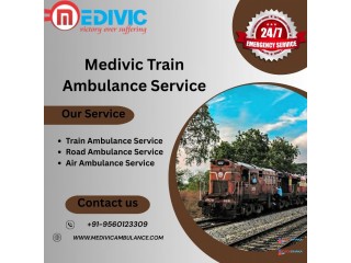 A smooth transfer is achieved with Medivic Aviation Train Ambulance in Kolkata