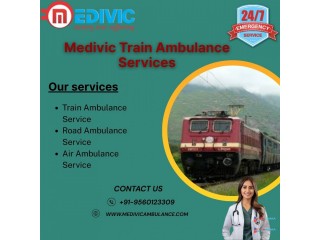 Medivic Aviation Train Ambulance provides high-quality patient shifting in Patna